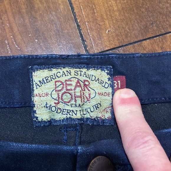 Dear John Metro Skinny Leg Denim Jeggings Size 31 - Picture 3 of 10